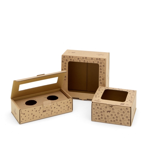 Scatola fustellata mod. 0421 con finestra